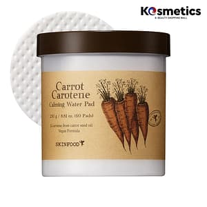 [SKINFOOD] Carrot Carotene Calming Water Pad 60pads