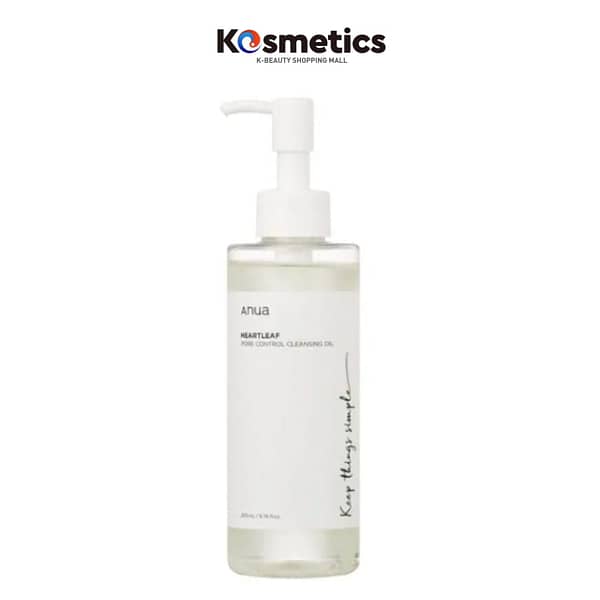 [ANUA] Limpiador Facial Control de Poros Heartleaf Pore Control Cleansing Oil 200ml