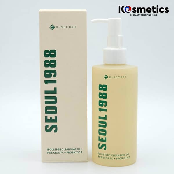 [K-SECRET] Seoul 1988 Cleansing Oil Pine Cica 1% + Probiotics