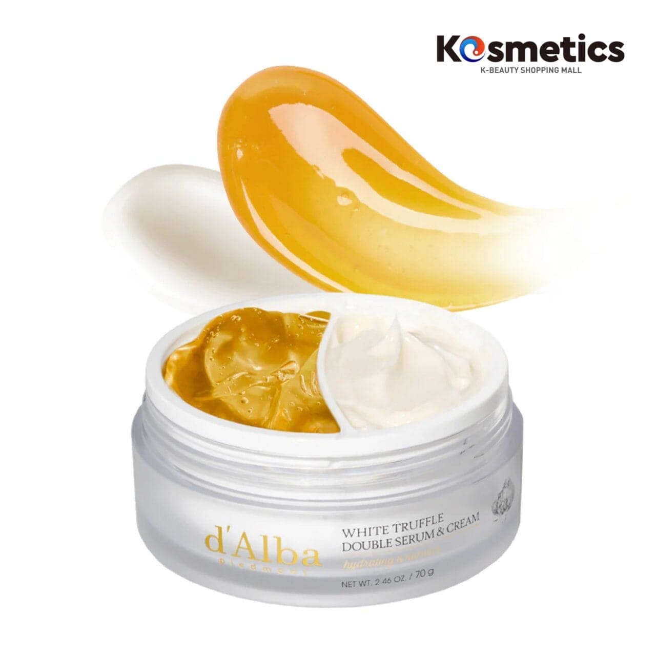 [D´ALBA] White Truffle Double Serum & Cream 70g
