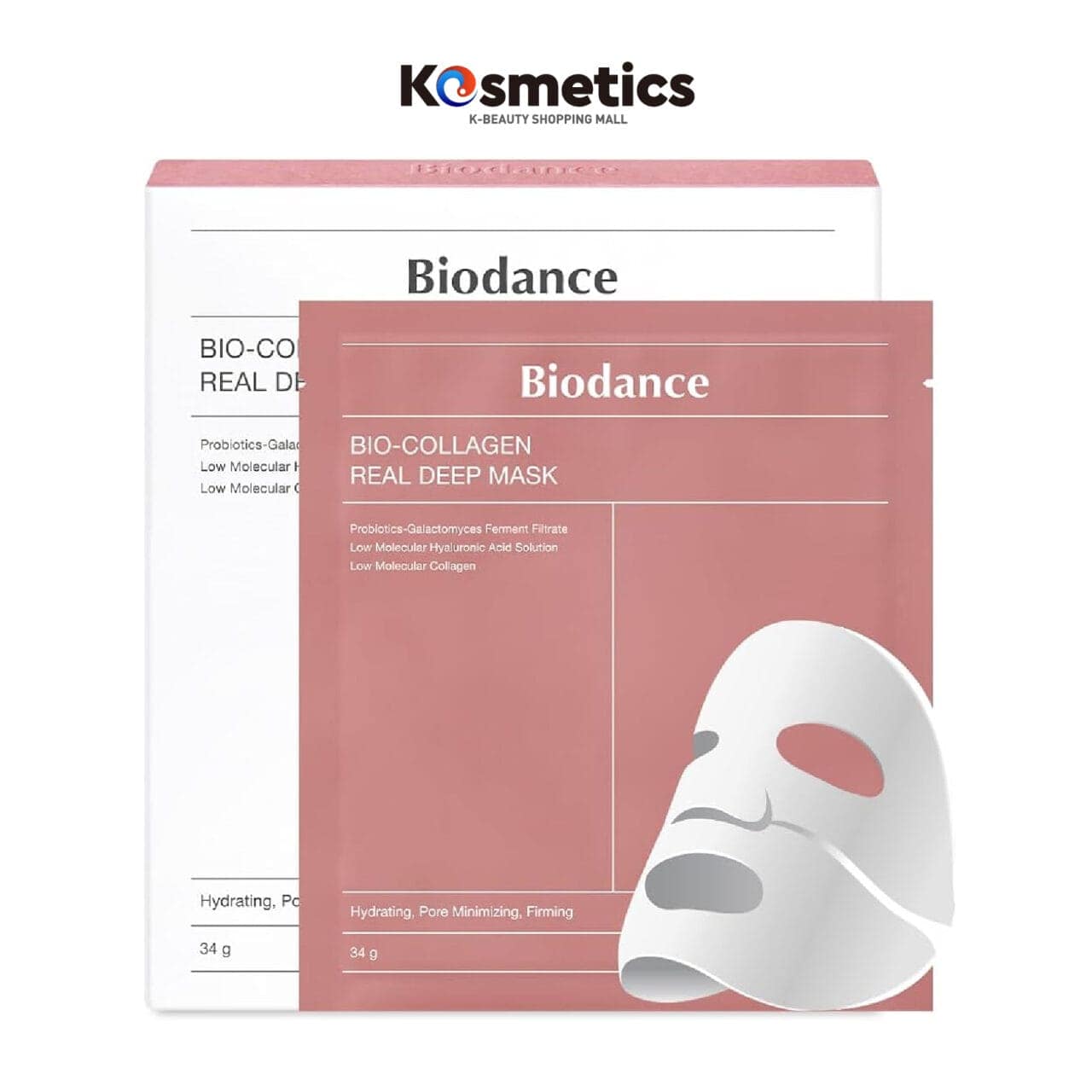 [BIODANCE] Bio-Collagen Real Deep Mask 4 Sheets 34g