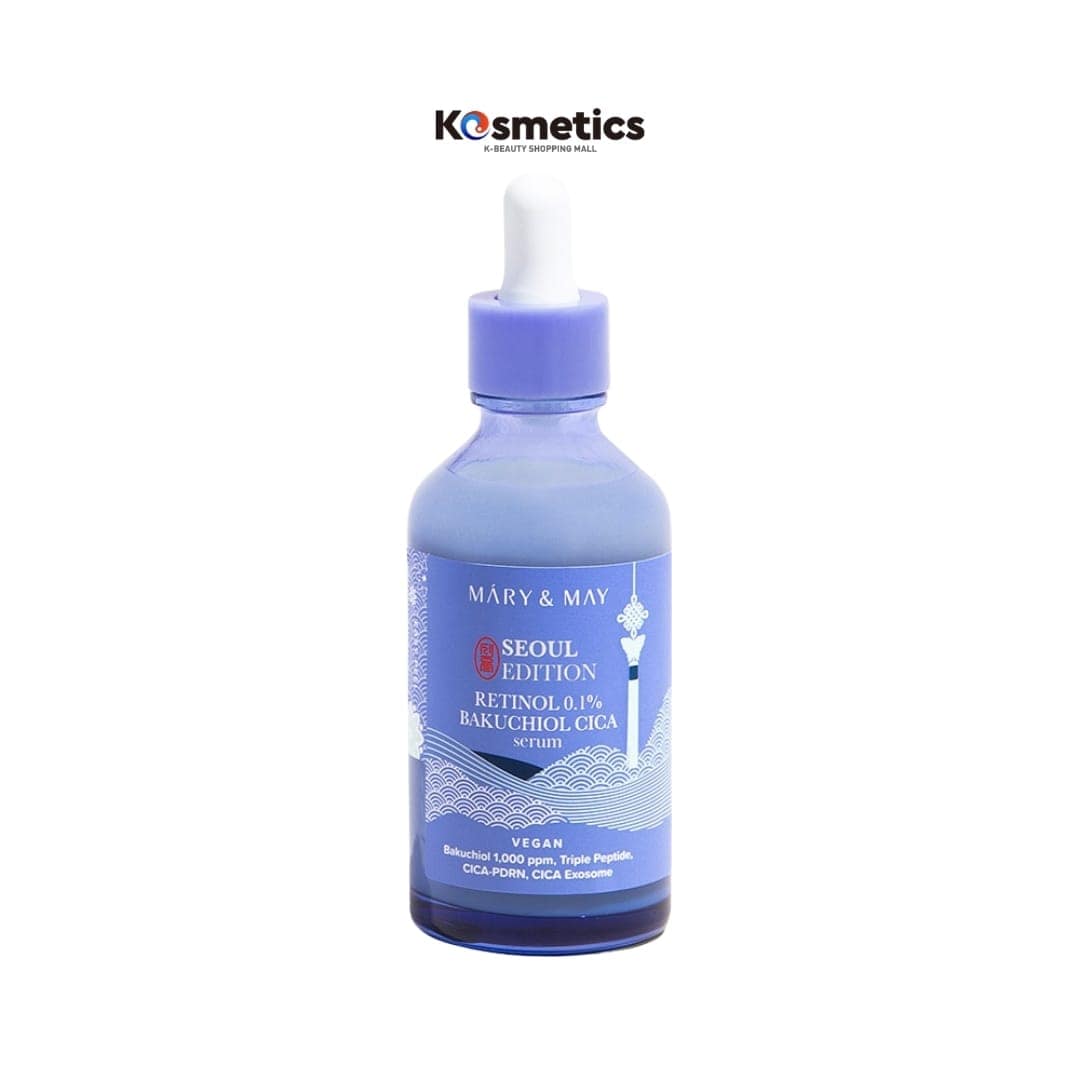 [MARY&MAY] Retinol 0.1% Bakuchiol CICA Serum 80ml