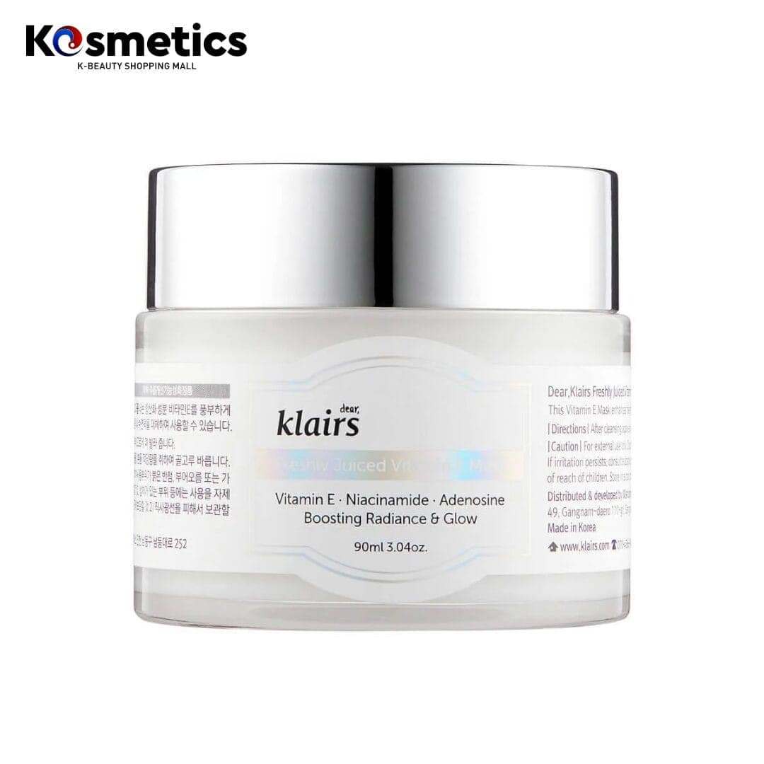 [DEAR, KLAIRS] Freshly Juiced Vitamin E Mask 90g