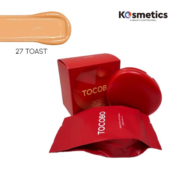 [TOCOBO] Refil Kit Apple Dewy Fit Cushion 27 Toast