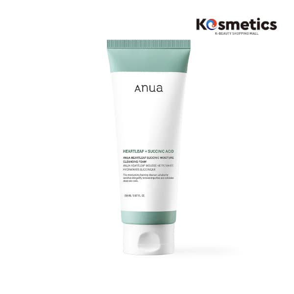 [ANUA] Heartleaf Succinic Moisture Cleansing Foam 200ml