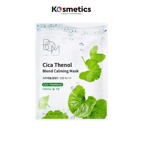 [BOM] Cica Thenol Blend Calming Mask 10 pzas 25g
