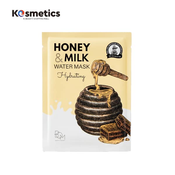 [BOM] Honey and milk water mask 10 pzas 25g